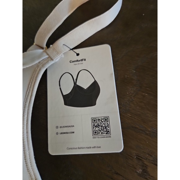 NEW Leonisa Wireless Pushup Bra Beige 36B Approx NWT - Picture 3 of 5